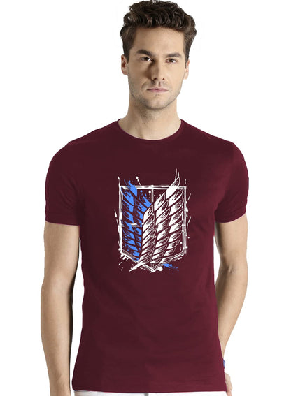 ADRO Mens Attack on Titan Cotton T-Shirt (S)