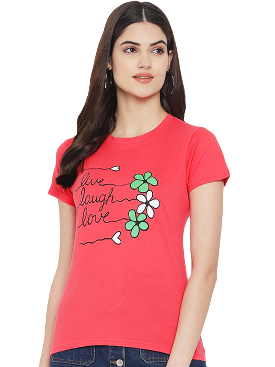 Tee Projekt Womens Cotton Blend Regular Fit T-Shirt