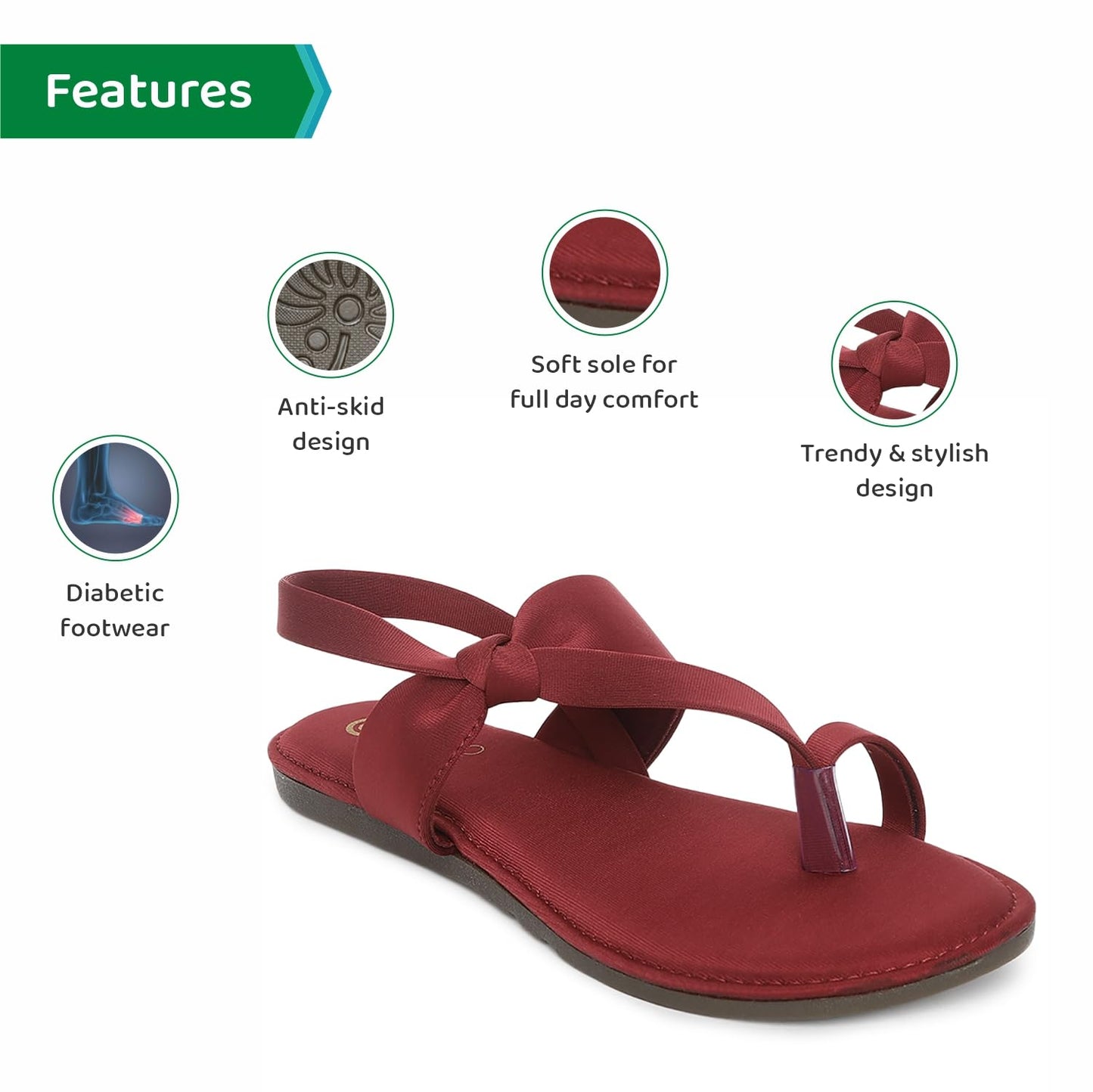 Ortho Joy Fancy Doctor Sandals|| Stylish Casual Slippers For Women