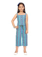 Aarika GirlS Cotton Top Pant Suit-Dress Set (Dr-158_Blue_30)