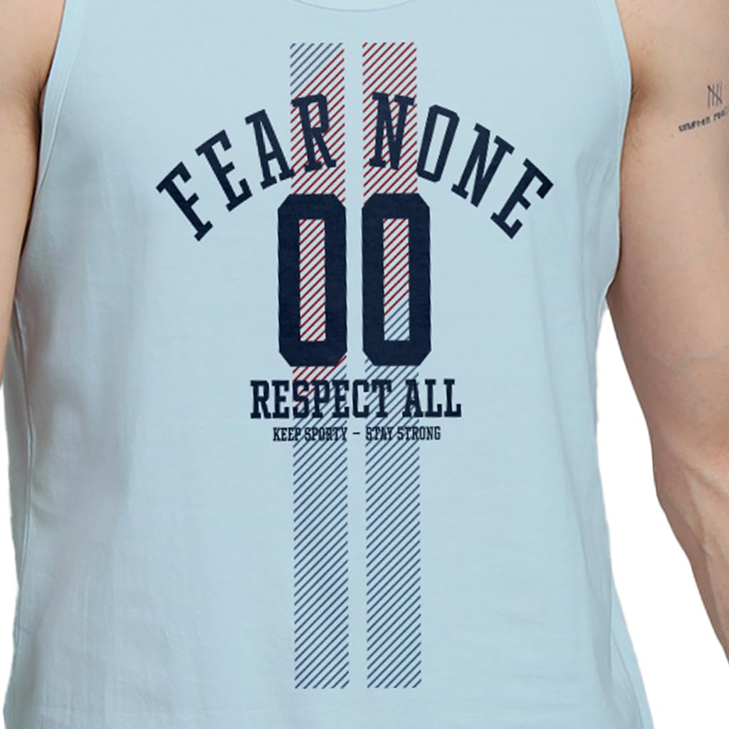 Peppyzone Mens Regular Fit Vest (TT-Trendy-61-Grey-S_Sky Blue3