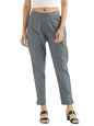 Digital Shopee Women Cotton Pant Stretchable Regular Slim Fit Trouser | Pocket Pants For Office | Cotton Casual Pant For WomenS