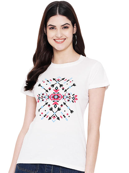 Tee Projekt Womens Cotton Blend Regular Fit T-Shirt