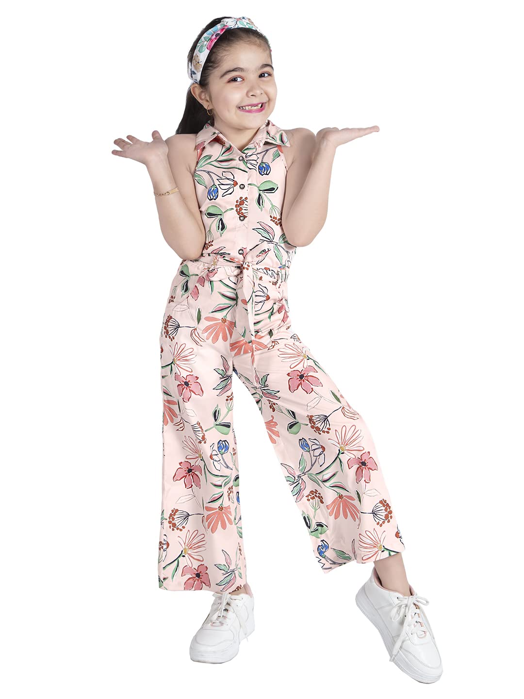 Naughty Ninos Girls Pink Floral Dress Sets(Nn00878Drs)