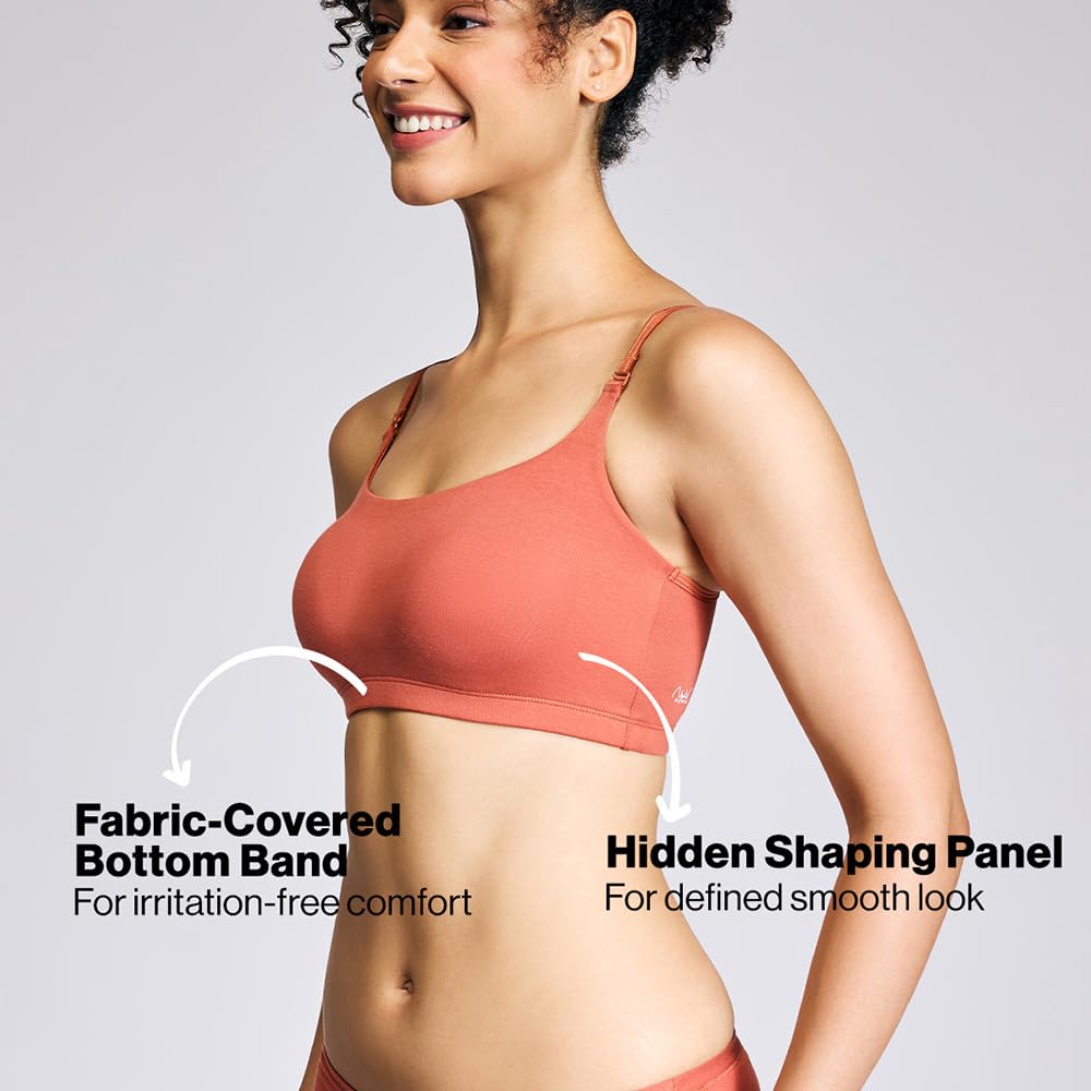 Nykd (Nyb165 Cotton Non Padded & Non Wired Full Coverage Slip On T-Shirt Bra For Women | Easy Breezy Soft Fabric With Hidden Sha