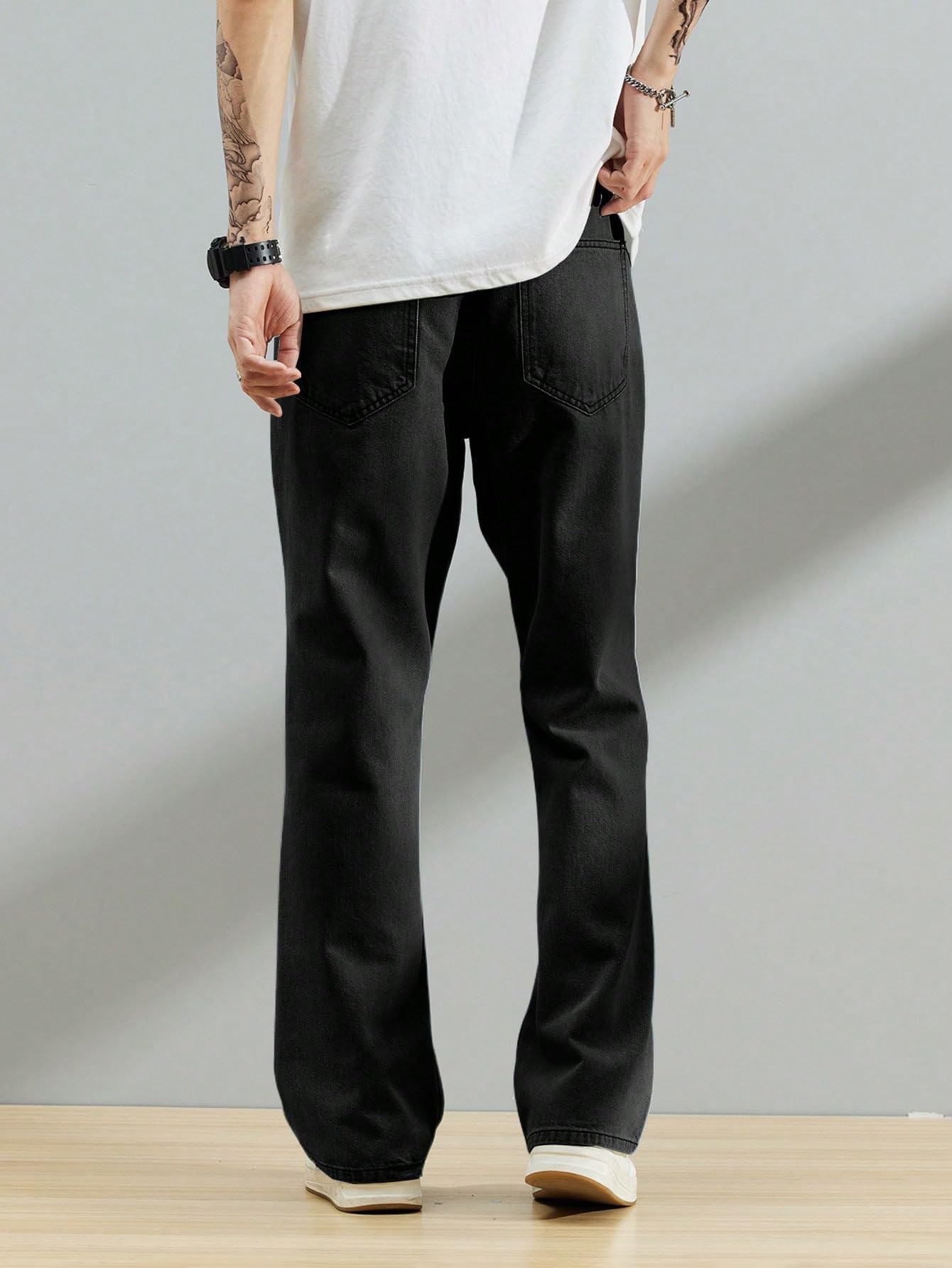 Leriya Fashion MenS Regular Jeans (Lf-Mj-02_Black
