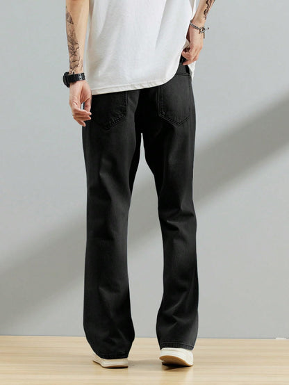 Leriya Fashion MenS Regular Jeans (Lf-Mj-02_Black