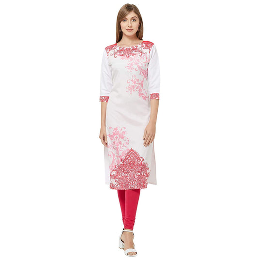GoSriKi Women's Rayon Kurta