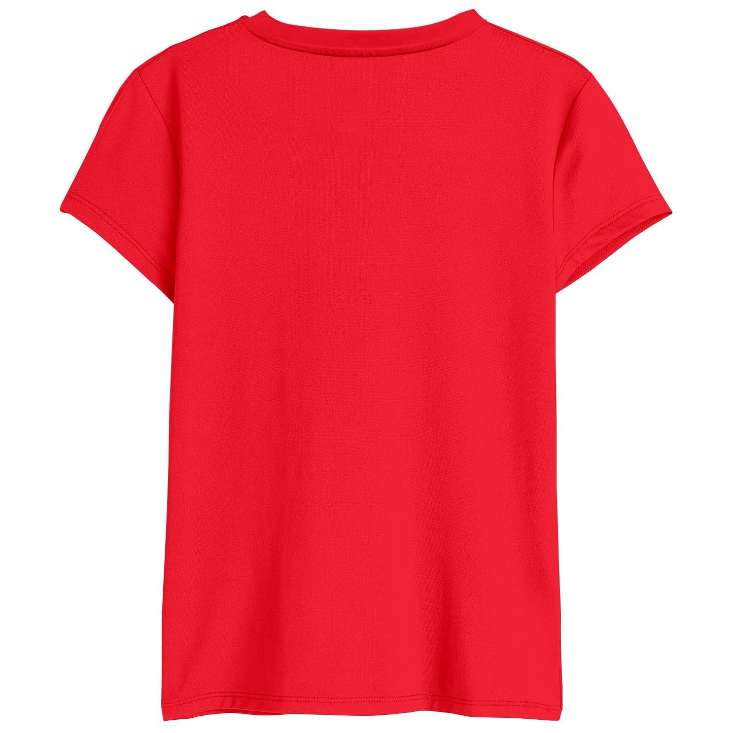 Bon Organik Womens Regular Fit T-Shirt (BON11511_Red