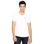Pepe Jeans MenS Slim Fit Solid T-Shirts White