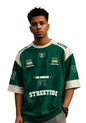 Thalasi Men Cotton Jersey Aesthetic Oversized T Shirt For Mens | Sports Jerseys T-Shirts & Half Sleeve Round Neck Printed Tshirt
