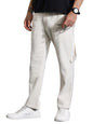 Thomas Scott Loose Fit Beige Clean Look Jeans for Mens