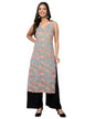 PATLANI Womens Crepe Full Stitched Kurti. Peach