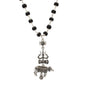 Astrotalk Shiv Raksha Karungali Malai with Trishul Nandi Pendant | Karungali Mala Original 54 Beads | Blessings of Lord Shiva & Murugan | Divine Mala for Protection & Calmness | Gift for Man & Woman