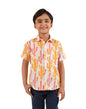 Fabindia Boys Multi-Color Printed Spread Collar Shirts