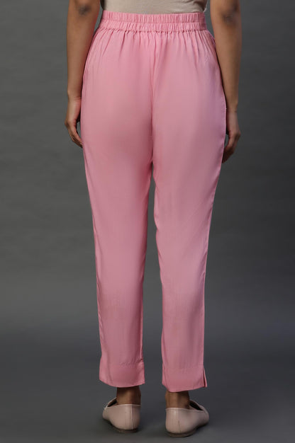 Aurelia Womens Slim Trousers (24FEA60015_Pink