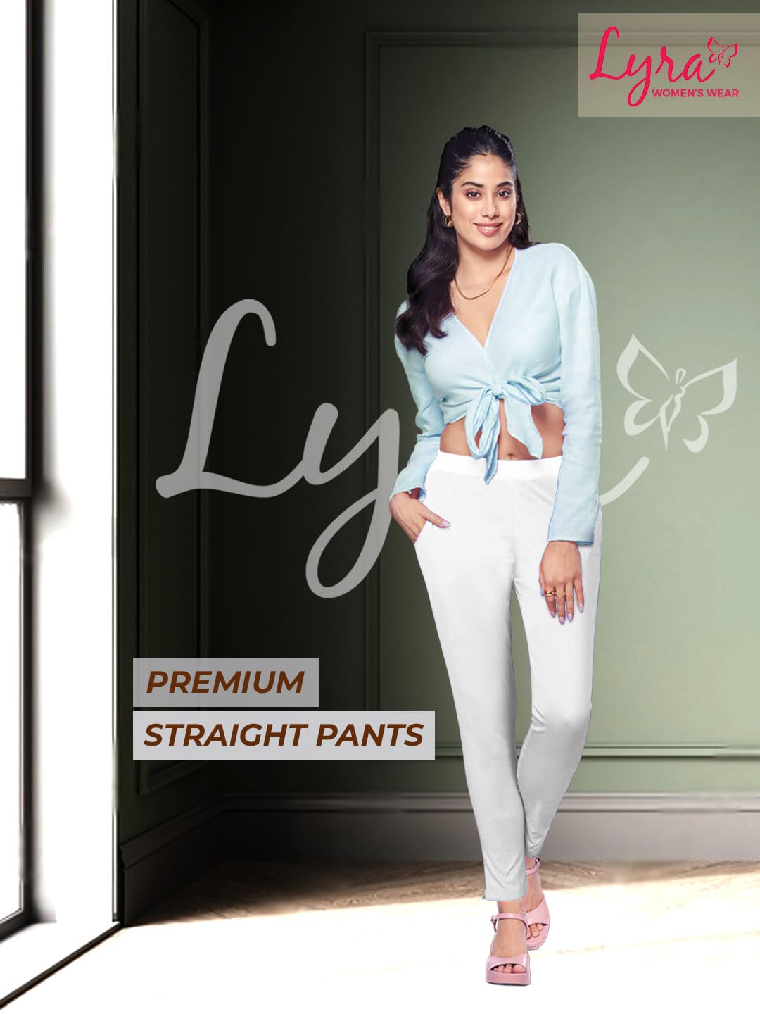Lyra Premium Straight Pant For Women