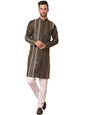 Jompers Mens Mirror Work Kurta Payjama Set