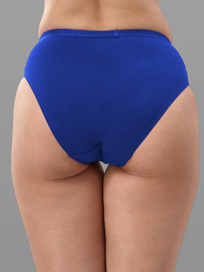 Lyra WomenS Premium Cotton Hipster Panty | Assorted | Pack Of 6
