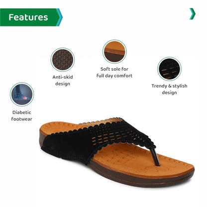 Ortho Joy Doctor Slipper For Women || Orthopedic Fashionable WomenS Slipper