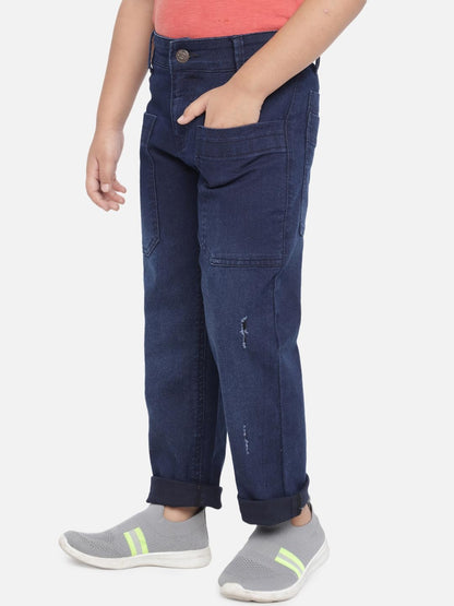 Kotty Boys Regular Fit Solid Jeans
