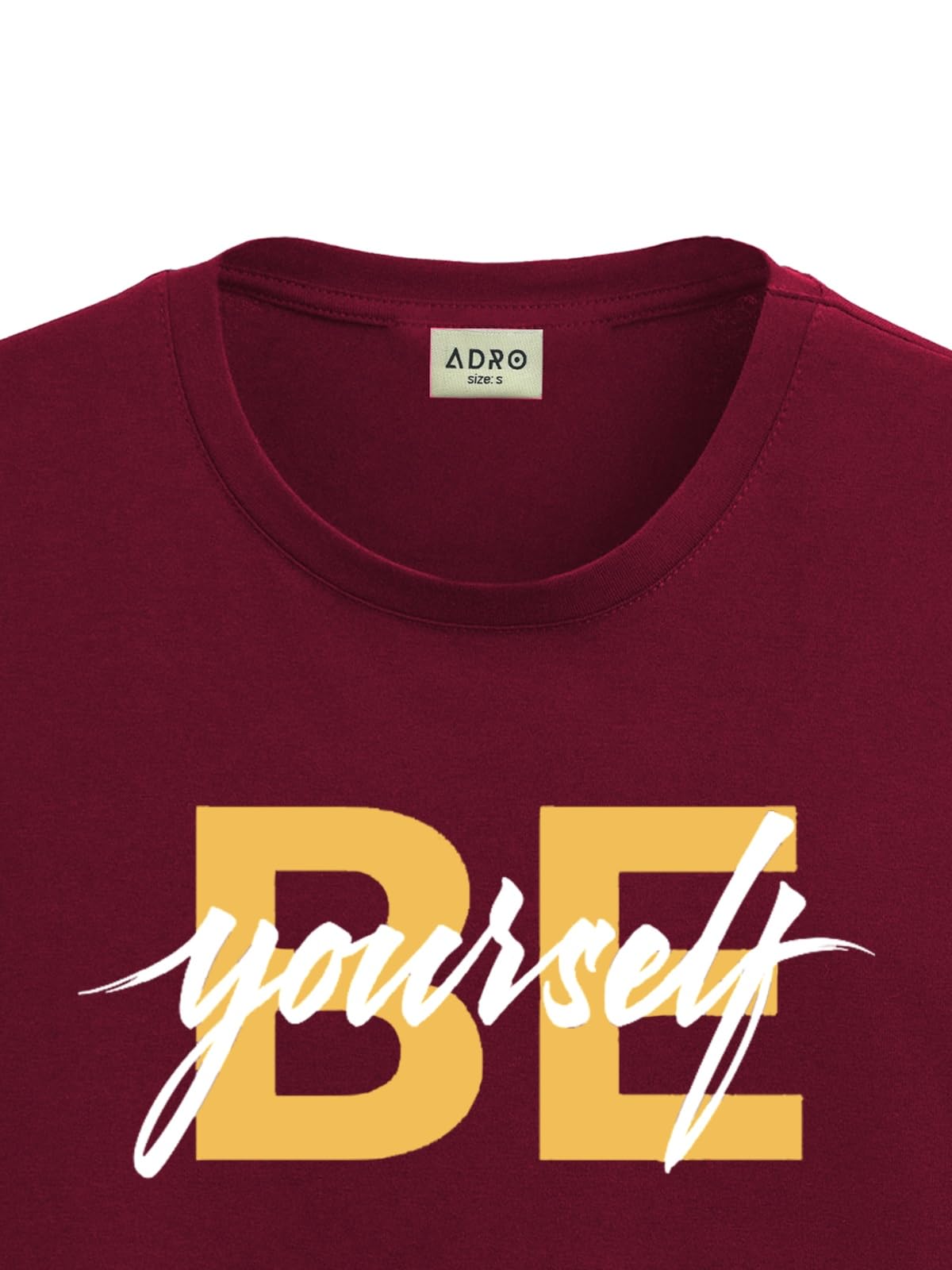 ADRO Tshirt for Men | Printed T Shirt for Men | 100% Cotton T-Shirt |Printed T Shirt | T-Shirts | RN24-BYO-MR