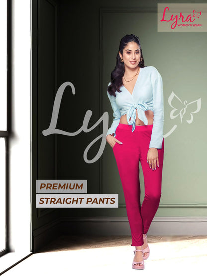 Lyra Premium Straight Pant For Women
