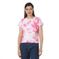 Greciilooks Womens Lycra Regular Fit Jeans Tops (Pink, X-Large)