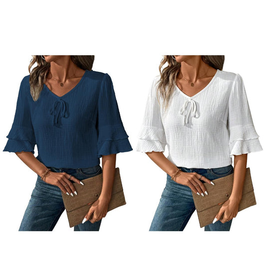 Toplot Fashion Women Tops || Shirt For Woman || Trendy Top For Women || Western Tops For Woman Stylish || Value Pack (Pop-Tshirt