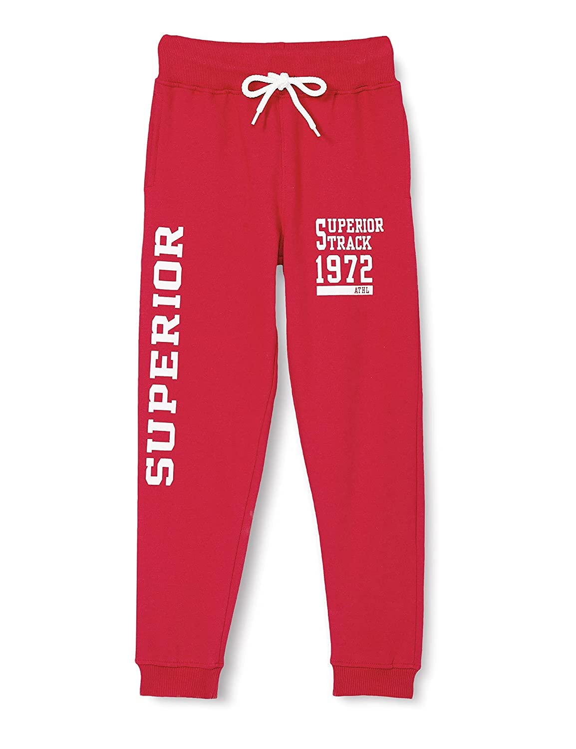 T2F Boys Regular Fit Printed Cotton Joggers Track Pants
