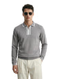 The Indian Garage Co Mens Slim Fit Solid Full Sleeves Polo T-Shirt