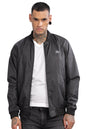 ADRO Jacket in Polyester Winter Jacket For Men, Full Sleeve Mens Jacket Monsoon Jacket For Men All Weather Jacket For Men Black