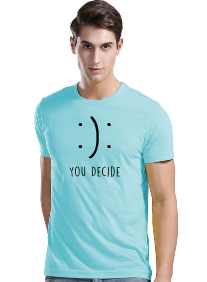 ADRO You Decide Mens Printed T-Shirts (RNR-M-DEC-MI_Mint)