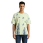 Pepe Jeans MenS Oversize Fit Graphic Printed T-Shirts Pistachio Green