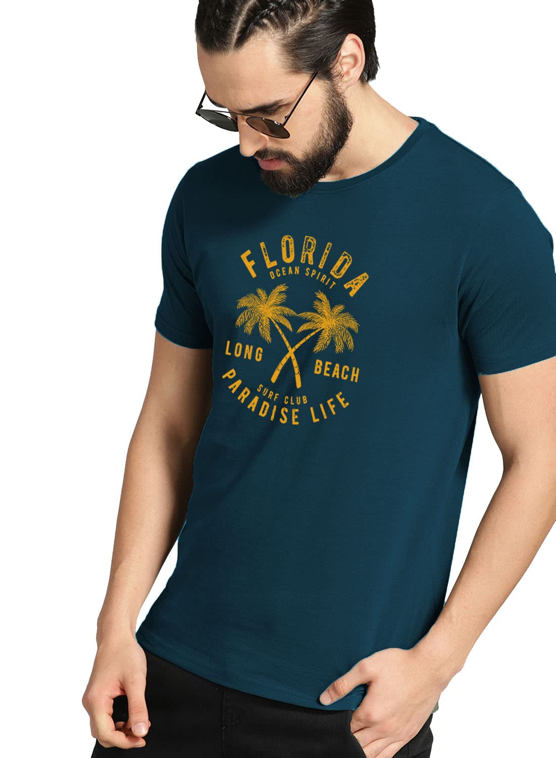 ADRO Florida Paradise Life Mens Printed T-Shirt