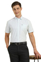 Allen Solly Men Striped Formal Half Sleeve Short Sleeve Shirt