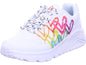 Skechers Girls Uno Lite Love Brights Sneakers