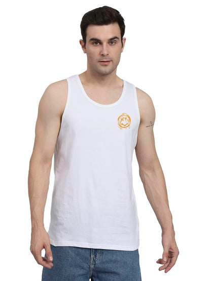 Peppyzone Mens S to 5XL Designer Men Vest Teddy Printed Cotton Sando/Baniyan/Ganji for Men and Boys - Perfect for Gym Workouts,