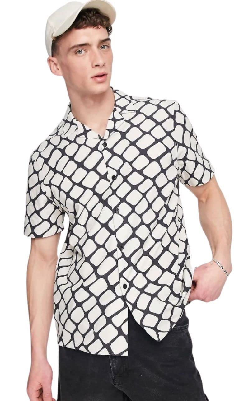 Leriya Fashion Shirt For Men | Rayon Multi Printed Sort Sleeves Shirts | Cool Shirt For Men | Beach Shirts For Men | Hawaiian Sh