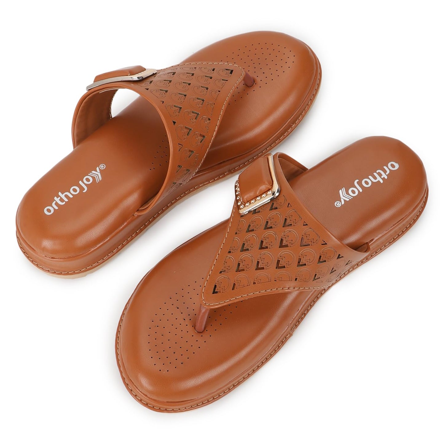 Ortho Joy Doctor Fancy Slipper For Women || Orthopedic WomenS Fancy Slipper/Sandal For Women