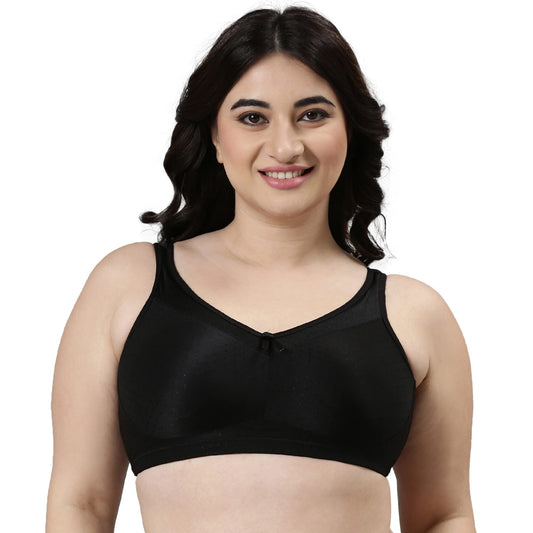 Enamor FB12 Full Support Smooth Super Lift Bra - Non-Padded, Wirefree & Full Coverage