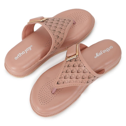 Ortho Joy Doctor Fancy Slipper For Women || Orthopedic WomenS Fancy Slipper/Sandal For Women