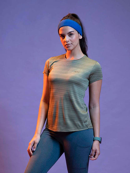 Lyra WomenS Rapid Dry Short Sleeve Breathable And Flexible Fit Active Top