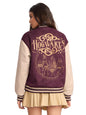 The Souled Store Official Harry Potter : Hogwarts Women and Girls Long Sleeve Button Front Multicolor Graphic Printed Oversized