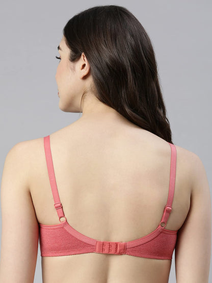 Enamor A042 Side Support Shaper Stretch Cotton Everyday Bra - Non-Padded, Wire-Free & High Coverage