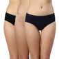 Enamor CR02 Stretchable Cotton Hipster Panties For Women Pack Of 3, Full Coverage, Grip Fit With Antimicrobial & Stain Release T
