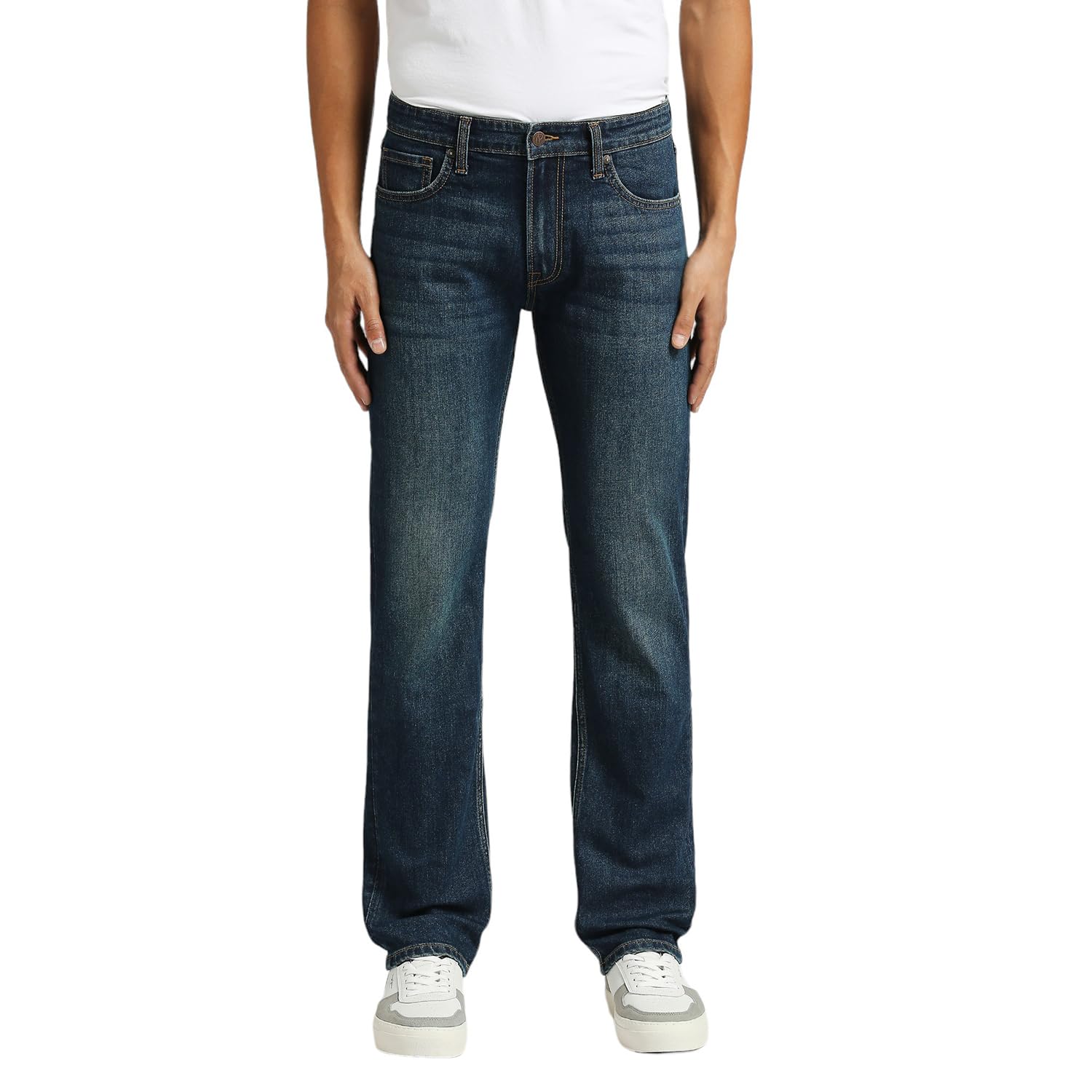 Pepe Jeans MenS Regular Jeans (Pm207817Q033_Dark Used Indigo Blue