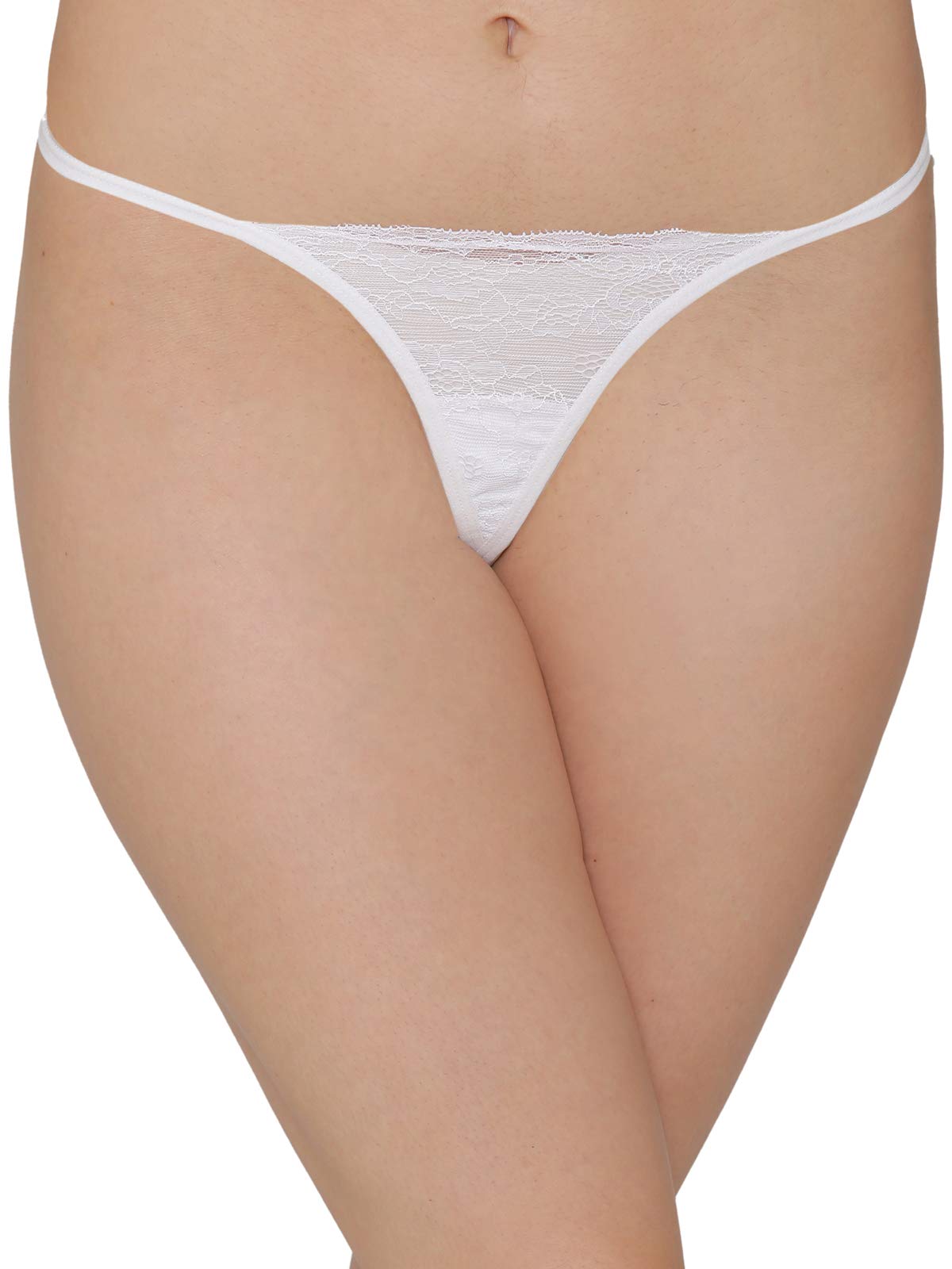 Clovia Womens Cotton Panty, White, Large
