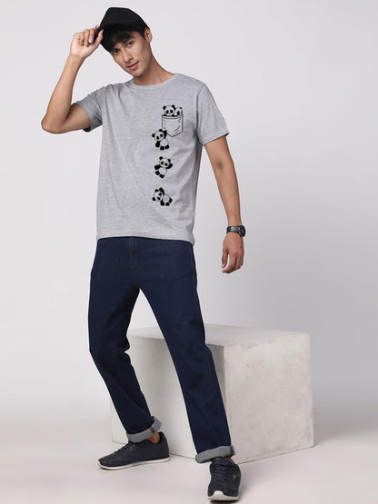 ADRO Tshirt for Men | Printed T Shirt for Men | 100% Cotton T-Shirt |Printed T Shirt | T-Shirts | RN24-POC