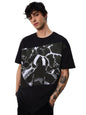 The Souled Store Official Venom : Roar Oversized T-Shirt for Men Boys Cotton Casual Half Sleeves Baggy Loose Fit Drop Shoulder R